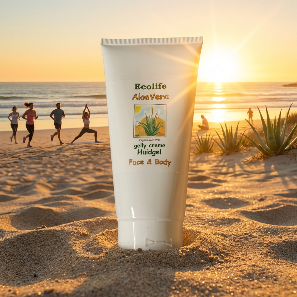 ecolife aloe vera gel gelly creme huidverzorging